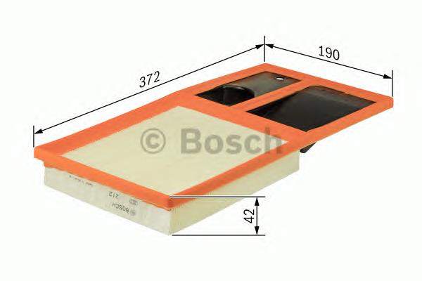 F026400035 Bosch filtro de ar