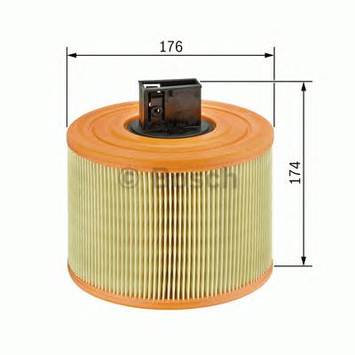 Элемент воздушного фильтра Bosch F026400029 цена, от 15.98 USD