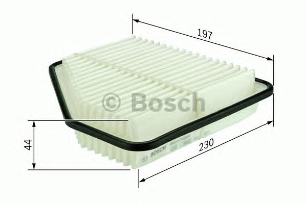 F026400098 Bosch filtro de ar