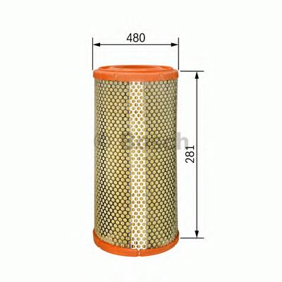 F026400087 Bosch Воздушный фильтр двигателя