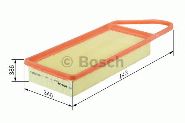 F026400005 Bosch filtro de ar