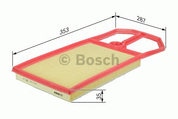 Купить F026400148 Bosch Автомобильный фильтр воздуха
