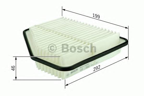 F026400159 Bosch filtro de ar