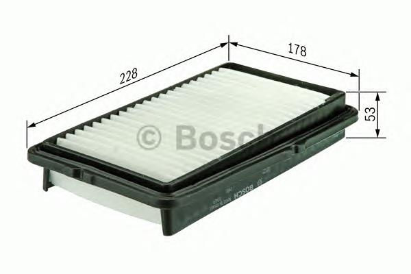 F026400125 Bosch filtro de ar