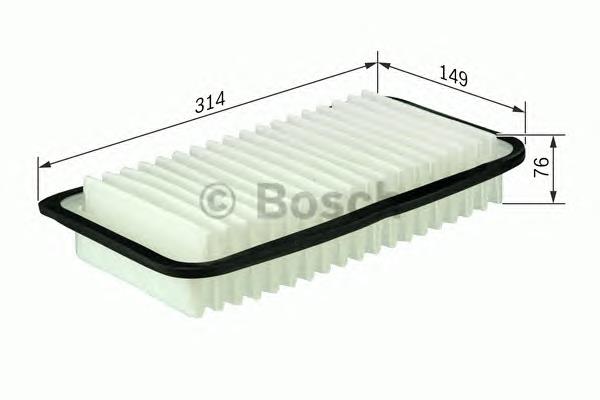 F026400143 Bosch filtro de ar