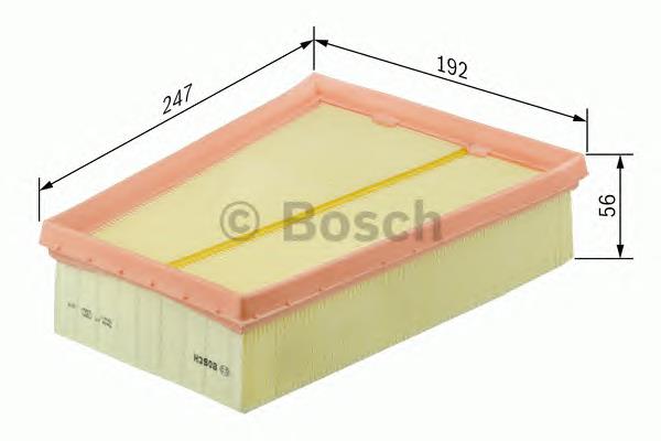 F026400138 Bosch filtro de ar