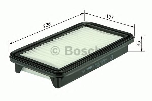 F026400201 Bosch filtro de ar