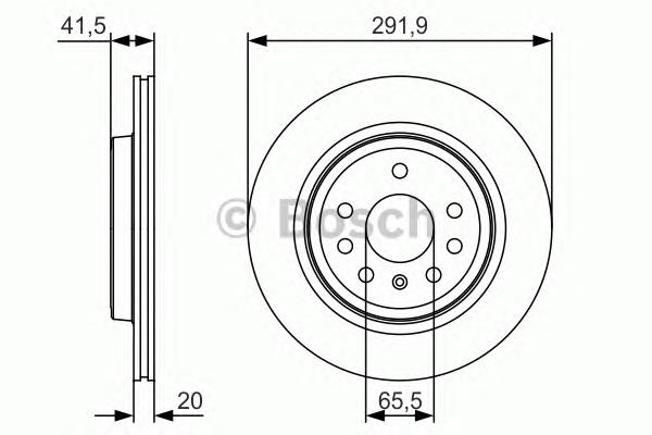 Задний тормозной диск Bosch 0986479S27 цена, от 38.07 USD