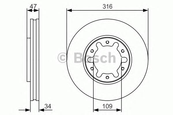 40206VC200 Nissan disco do freio dianteiro