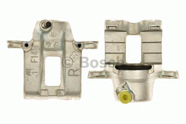 0 986 134 250 Bosch suporte do freio traseiro esquerdo