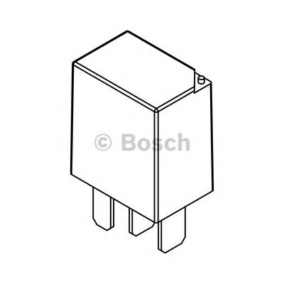 0986AH0322 Bosch relê de ventilador