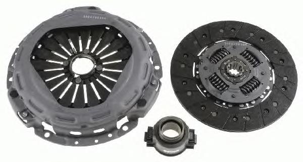 3400700444 Sachs kit de embraiagem (3 peças)