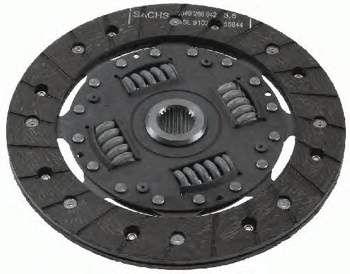 Диск сцепления 1861456339 Sachs