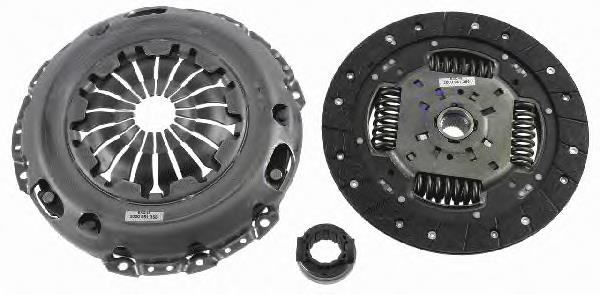 3000 951 355 Sachs kit de embraiagem (3 peças)