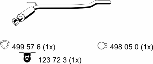 176293 Ernst silenciador, parte dianteira