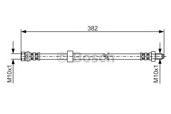 1987481359 Bosch mangueira do freio traseira