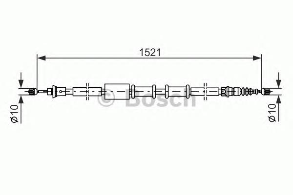 Купить 1987482109 Bosch Тормоз стояночный