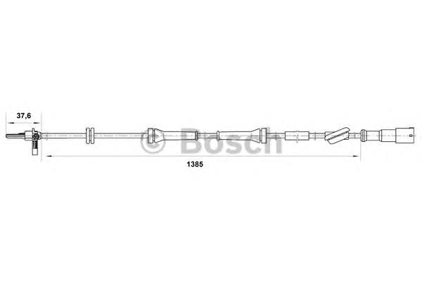 0060659265 Fiat/Alfa/Lancia sensor abs traseiro