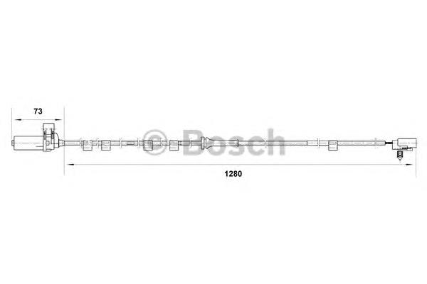 Датчик АБС задний левый 0265006818 Bosch