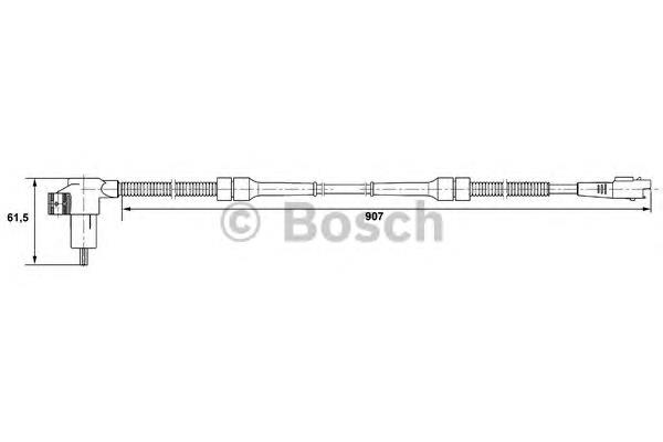 0265006731 Bosch sensor abs traseiro