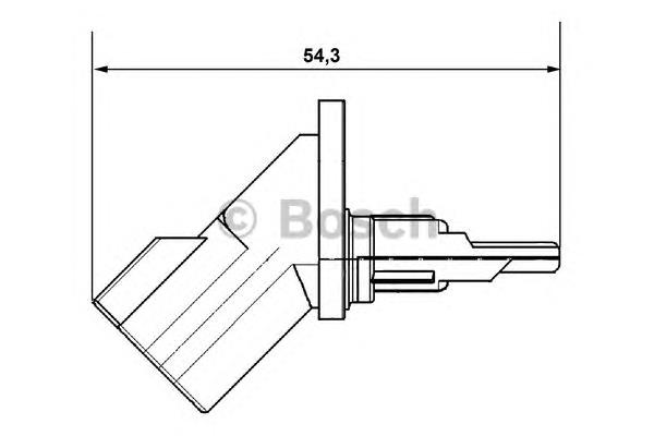 0265007879 Bosch sensor dianteiro de abs