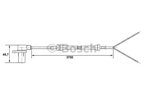 0265006215 Bosch sensor abs traseiro