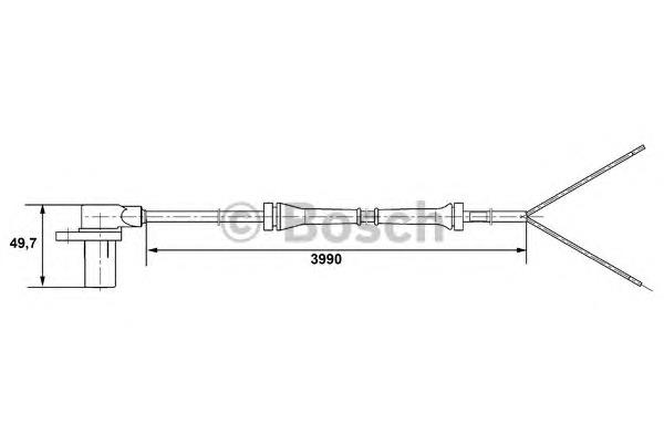 0265006214 Bosch sensor dianteiro de abs