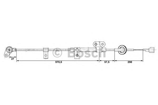 4097104770 JP Group sensor abs dianteiro esquerdo