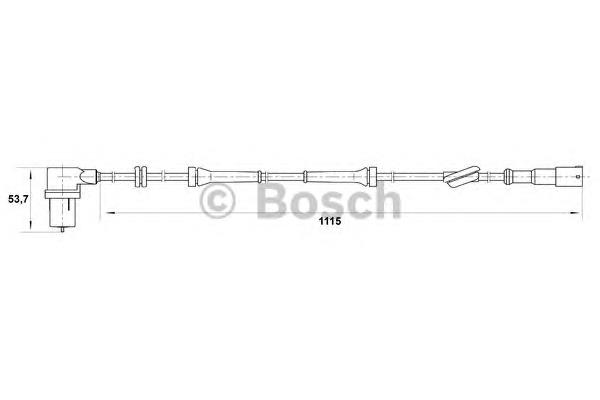 46456661 Fiat/Alfa/Lancia sensor abs dianteiro esquerdo