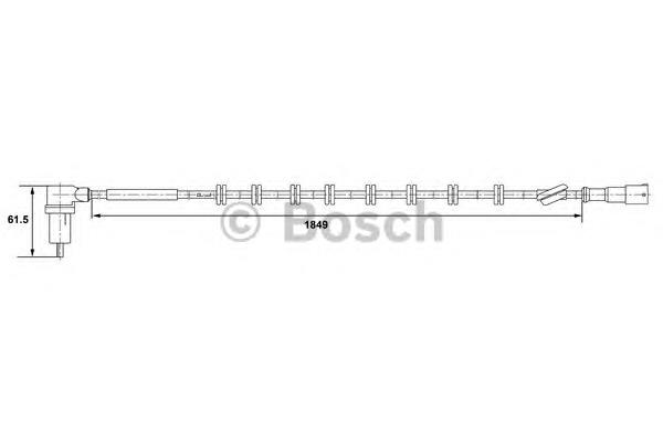 0265006170 Bosch sensor abs traseiro esquerdo