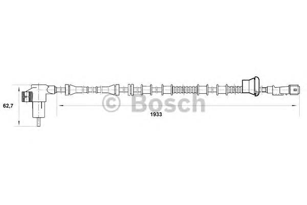 454561 Peugeot/Citroen sensor abs traseiro