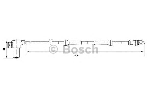 0265006427 Bosch sensor dianteiro de abs