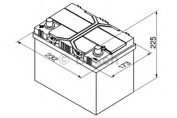 0092S40250 Bosch bateria recarregável (pilha)