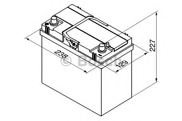 0092S40230 Bosch bateria recarregável (pilha)