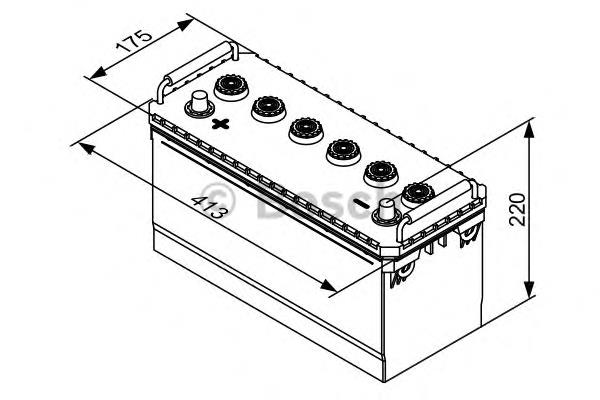 5000244740 Renault (RVI) bateria recarregável (pilha)