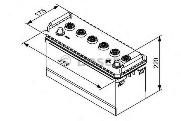 0092T30720 Bosch bateria recarregável (pilha)