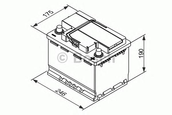 0 092 T30 050 Bosch bateria recarregável (pilha)