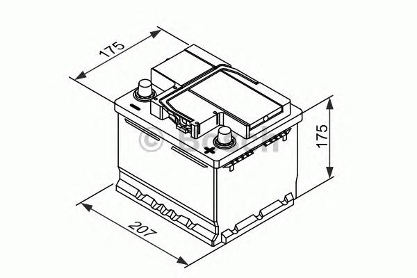 0092T30010 Bosch bateria recarregável (pilha)