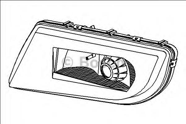 Luz direita A0005400554 Mercedes