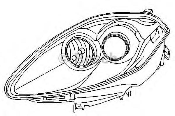 Luz esquerda 51792545 Fiat/Alfa/Lancia