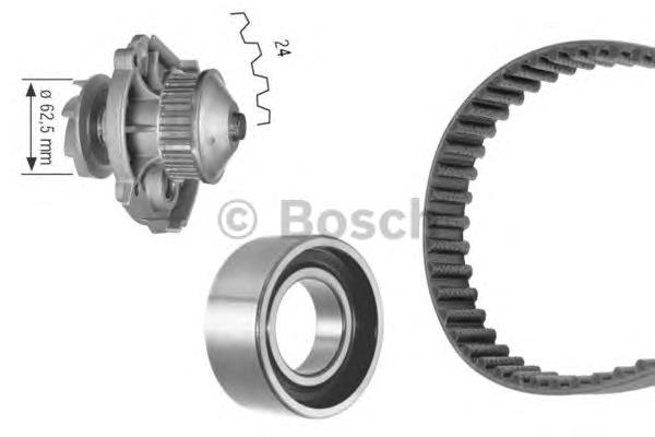 1987948799 Bosch correia do mecanismo de distribuição de gás, kit