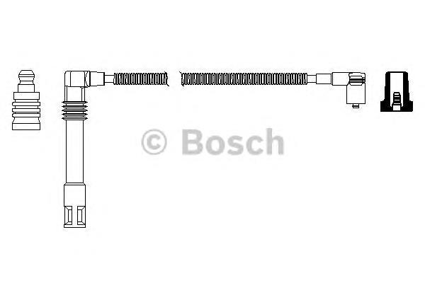 Fios de alta voltagem, kit 0986357723 Bosch