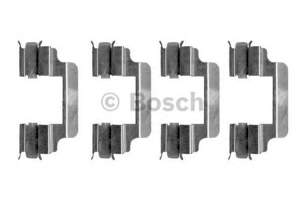 Kit de molas de fixação de sapatas de disco dianteiras 1987474328 Bosch