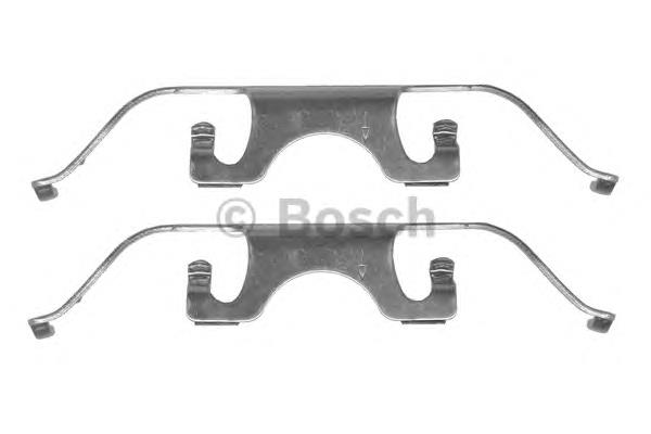 1987474334 Bosch kit de molas de fixação de sapatas de disco dianteiras
