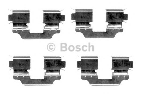 1987474341 Bosch kit de molas de fixação de sapatas de disco dianteiras
