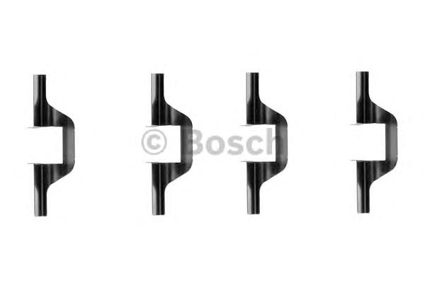 1987474304 Bosch kit de molas de fixação de sapatas de disco traseiras