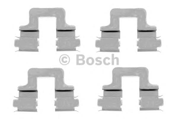 1987474314 Bosch kit de molas de fixação de sapatas de disco traseiras
