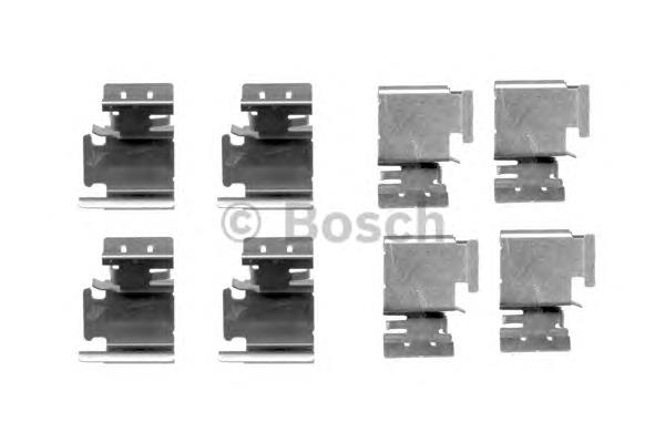 1987474312 Bosch kit de molas de fixação de sapatas de disco traseiras