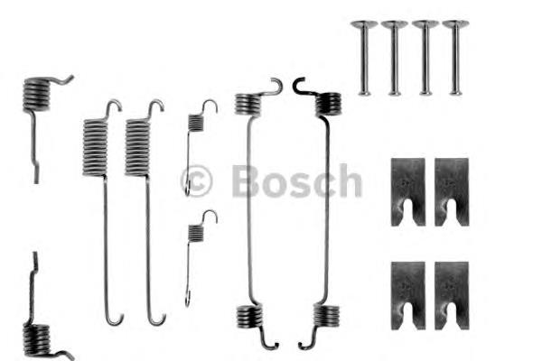 Kit de montagem das sapatas traseiras de tambor 1987475057 Bosch