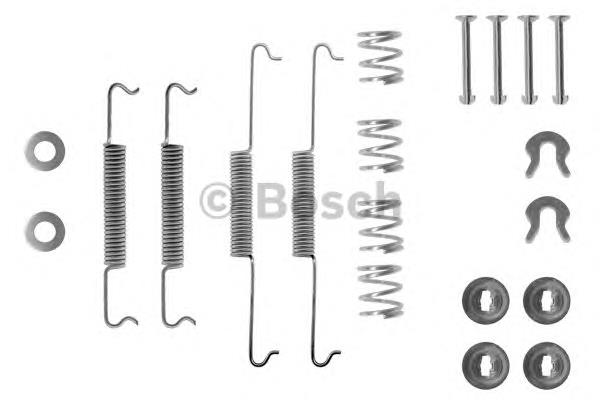 1987475007 Bosch Комплект монтажный задних барабанных колодок